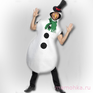 Карнавальный костюм "Снеговик"